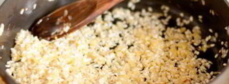 ризотто с шафраном и креветками. Шаг 7