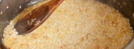 ризотто с шафраном и креветками. Шаг 8