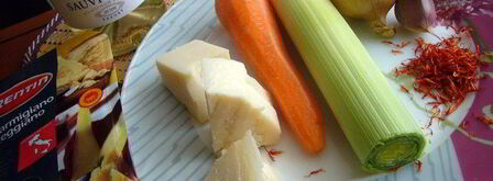 ризотто с шампиньонами и овощами. Шаг 4