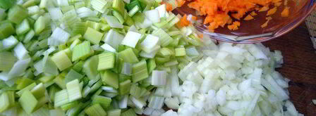 ризотто с шампиньонами и овощами. Шаг 6