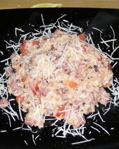 Ризотто с ветчиной