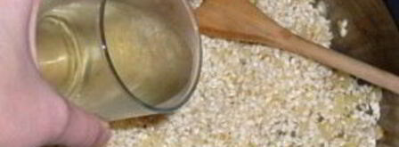 ризотто с ветчиной. Шаг 5