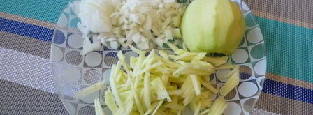 ризотто с яблоком. Шаг 4