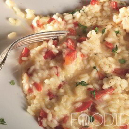 Рецепт ризотто со сливками