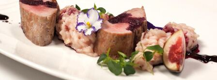 телятина с вишневым ризотто. Шаг 8