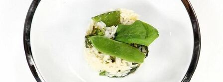 зеленое ризотто. Шаг 6