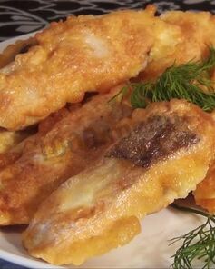 Филе хека в кляре