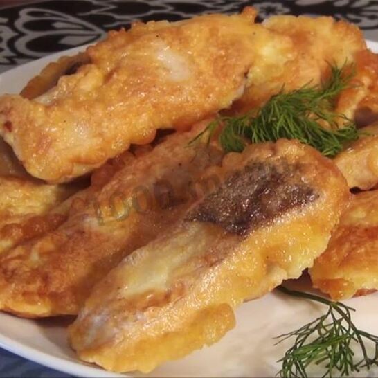 Рецепт филе хека в кляре