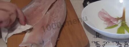филе хека в кляре. Шаг 3