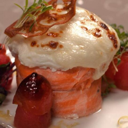 Рецепт форели дартуа с яйцом пашот