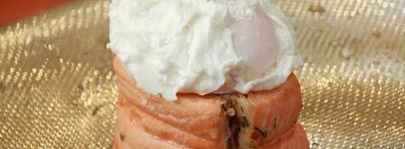 форель дартуа с яйцом пашот. Шаг 6