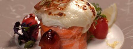 форель дартуа с яйцом пашот. Шаг 10