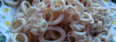 кальмары тушеные с помидорами. Шаг 5