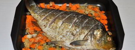 карп, запеченный целиком. Шаг 5