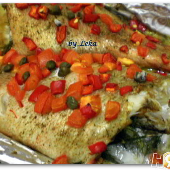 Рецепт морского окуня в средиземноморском стиле