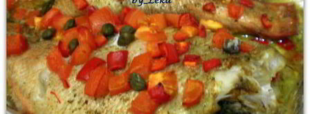 морской окунь в средиземноморском стиле. Шаг 6