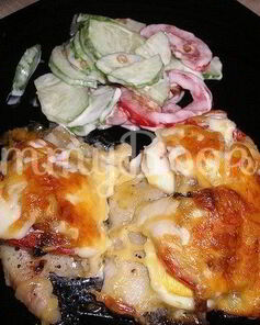 Рыба по-гречески