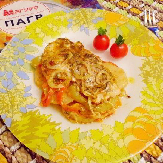 Рецепт рыбы по-креольски