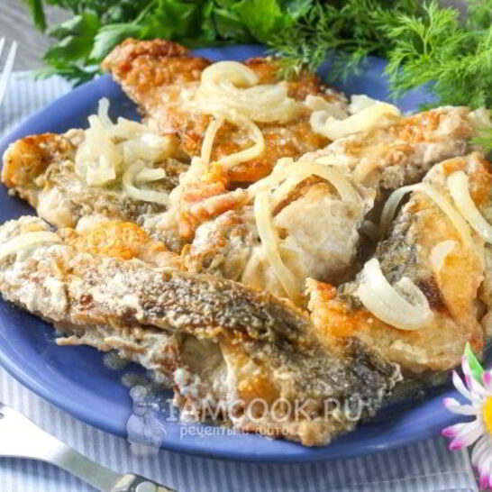 Рецепт рыбы тушеной в сметане