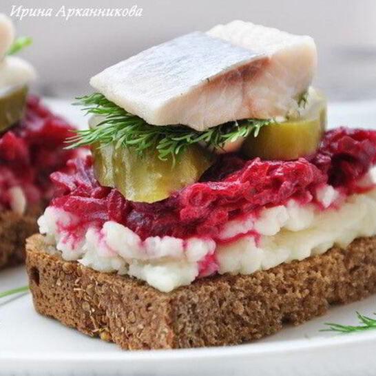 Рецепт селедки на шубке