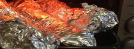 скумбрия, запеченная в фольге. Шаг 7