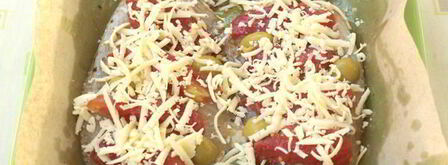 тилапия запеченная в духовке с помидорами. Шаг 4