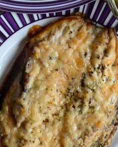 Запеченная скумбрия с сыром