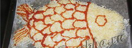 запеченная золотая рыбка. Шаг 5