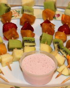 Фруктовые шашлычки