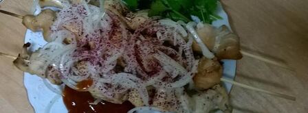 куриный шашлычок с кленовым соусом. Шаг 7