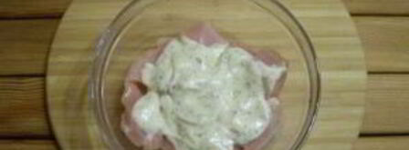 куриные шашлычки на шпажках в духовке для детей. Шаг 7