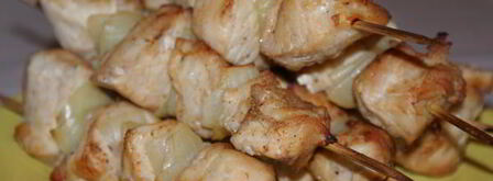 шашлык из индейки в пиве. Шаг 7