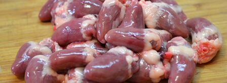 шашлык из куриных сердечек. Шаг 4