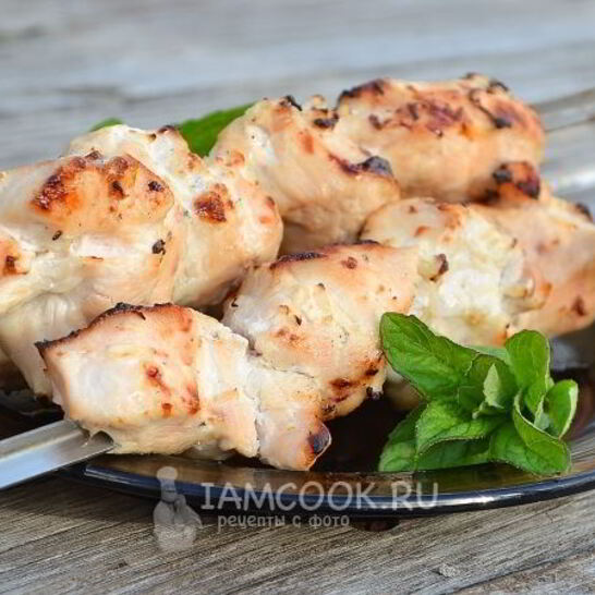 Рецепт шашлыка из курицы в кефире