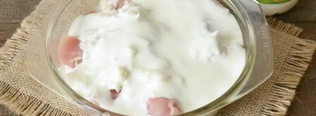 шашлык из курицы в кефире. Шаг 8