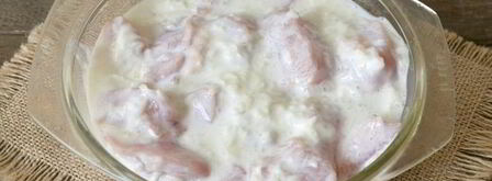 шашлык из курицы в кефире. Шаг 10