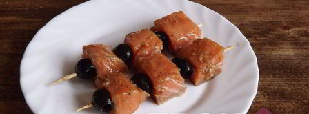 шашлык из лосося. Шаг 5