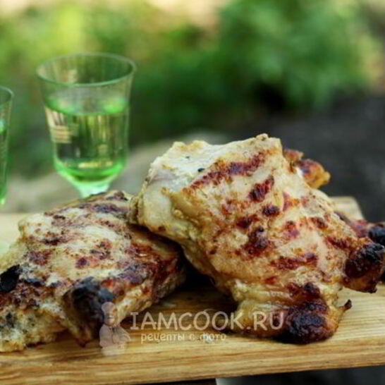 Рецепт шашлыка из окорочков