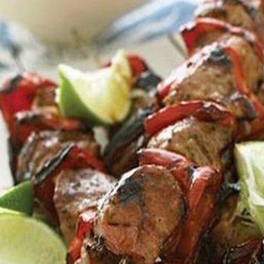 Рецепт шашлыка из свинины с ананасом в гриле