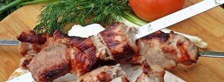 шашлык из свинины с лимоном и луком. Шаг 18