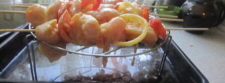 шашлык на шпажках в духовке. Шаг 6