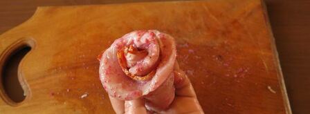 шашлык в кизиловом маринаде розы. Шаг 5