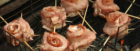 шашлык в кизиловом маринаде розы. Шаг 8