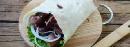 свиной шашлык в лаваше. Шаг 8