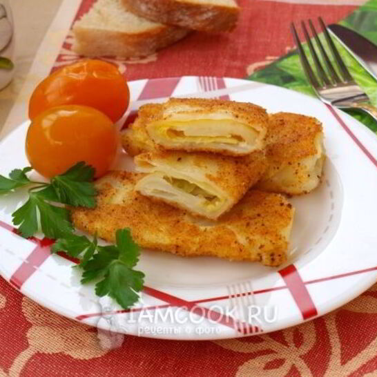 Рецепт капустного шницеля