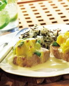 Карибский шницель