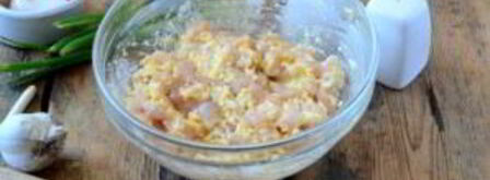 рубленые шницели из курицы с сыром. Шаг 5