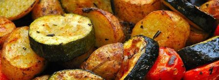 шницель и печеные овощи. Шаг 4