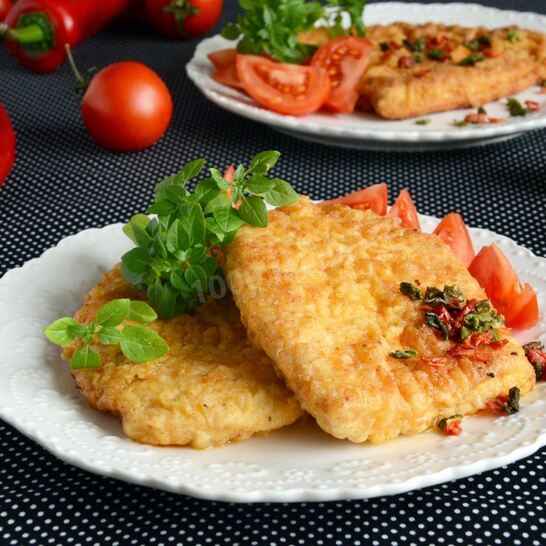 Рецепт шницеля из индейки