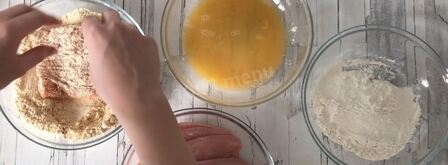 шницель из индейки. Шаг 9